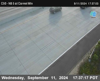 NB 5 at Carmel Mountain Rd.