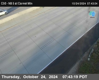 NB 5 at Carmel Mountain Rd.