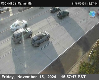 NB 5 at Carmel Mountain Rd.