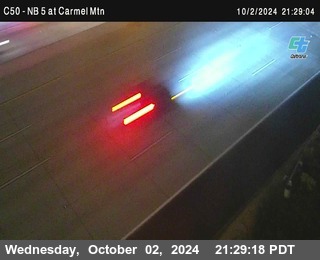 NB 5 at Carmel Mountain Rd.