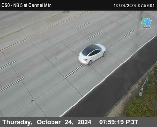 NB 5 at Carmel Mountain Rd.