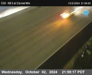 NB 5 at Carmel Mountain Rd.