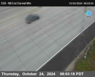 NB 5 at Carmel Mountain Rd.