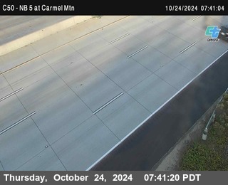 NB 5 at Carmel Mountain Rd.