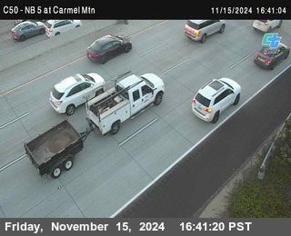 NB 5 at Carmel Mountain Rd.