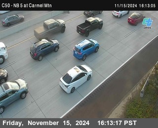 NB 5 at Carmel Mountain Rd.