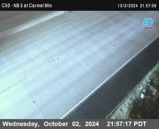 NB 5 at Carmel Mountain Rd.