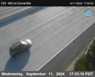 NB 5 at Carmel Mountain Rd.