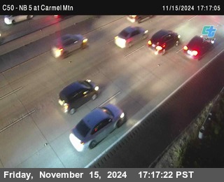 NB 5 at Carmel Mountain Rd.