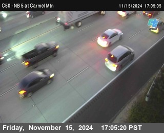 NB 5 at Carmel Mountain Rd.