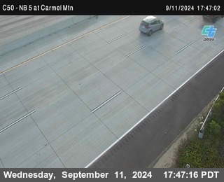 NB 5 at Carmel Mountain Rd.