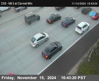 NB 5 at Carmel Mountain Rd.