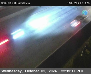 NB 5 at Carmel Mountain Rd.