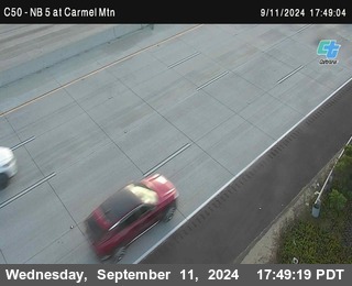 NB 5 at Carmel Mountain Rd.