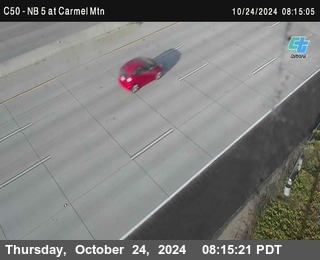 NB 5 at Carmel Mountain Rd.