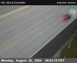 NB 5 at Carmel Mountain Rd.