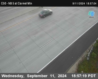 NB 5 at Carmel Mountain Rd.