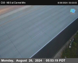 NB 5 at Carmel Mountain Rd.