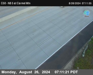 NB 5 at Carmel Mountain Rd.