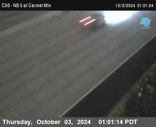 NB 5 at Carmel Mountain Rd.