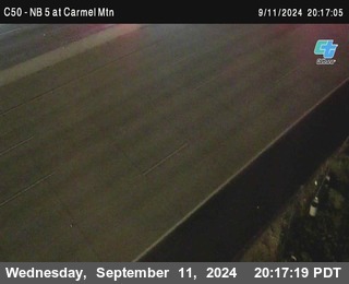 NB 5 at Carmel Mountain Rd.