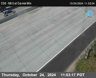 NB 5 at Carmel Mountain Rd.