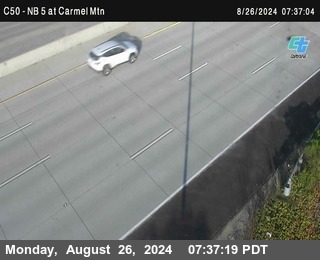 NB 5 at Carmel Mountain Rd.