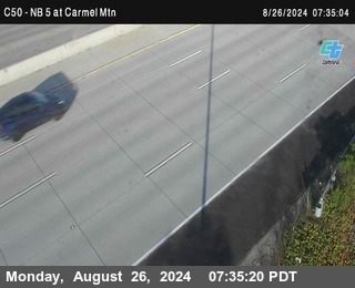 NB 5 at Carmel Mountain Rd.