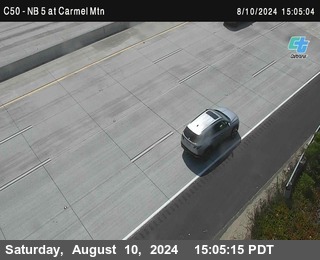 NB 5 at Carmel Mountain Rd.