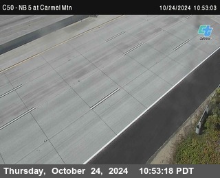 NB 5 at Carmel Mountain Rd.