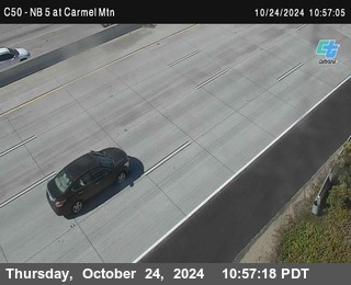 NB 5 at Carmel Mountain Rd.