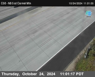 NB 5 at Carmel Mountain Rd.