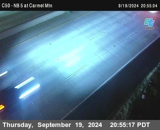 NB 5 at Carmel Mountain Rd.