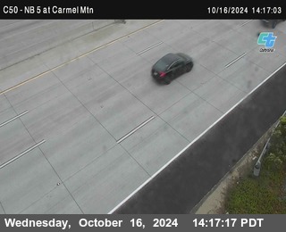 NB 5 at Carmel Mountain Rd.