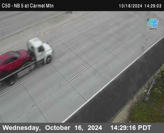 NB 5 at Carmel Mountain Rd.