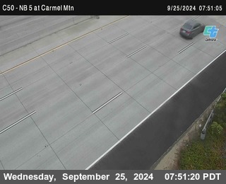 NB 5 at Carmel Mountain Rd.