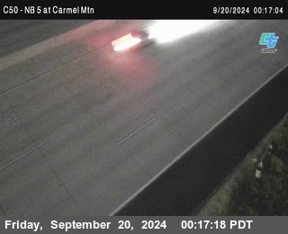 NB 5 at Carmel Mountain Rd.