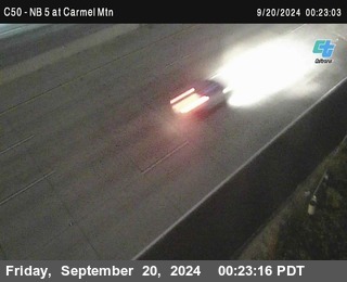 NB 5 at Carmel Mountain Rd.