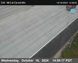 NB 5 at Carmel Mountain Rd.