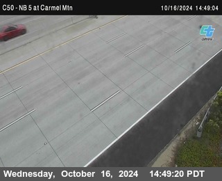 NB 5 at Carmel Mountain Rd.