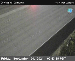 NB 5 at Carmel Mountain Rd.