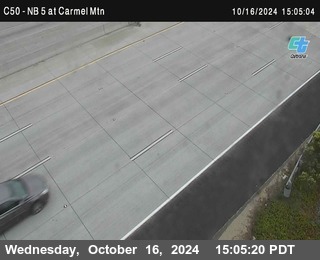 NB 5 at Carmel Mountain Rd.