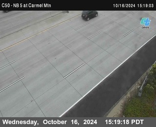 NB 5 at Carmel Mountain Rd.