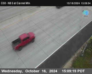 NB 5 at Carmel Mountain Rd.