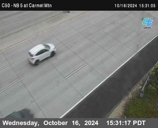 NB 5 at Carmel Mountain Rd.