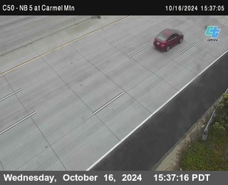 NB 5 at Carmel Mountain Rd.