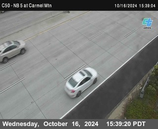 NB 5 at Carmel Mountain Rd.