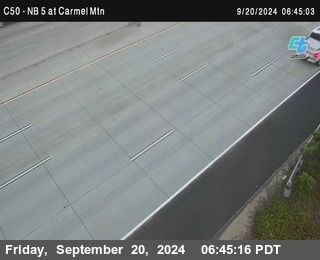 NB 5 at Carmel Mountain Rd.