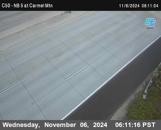 NB 5 at Carmel Mountain Rd.