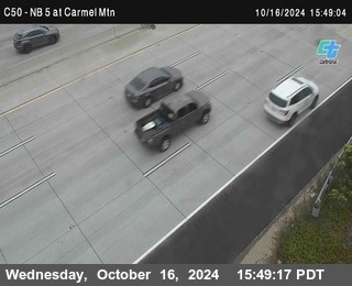 NB 5 at Carmel Mountain Rd.